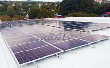 安泰首例加油站屋面彩鋼瓦支架項目亮相菲律賓