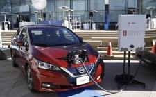 日產使用車對電網技術為美國運營提供動力