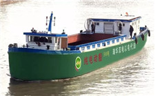 京杭運河首條千噸級純電動運輸船項目落戶江蘇