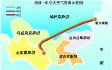 中亞和中緬兩條天然氣管道國(guó)內(nèi)年輸氣突破五百億方