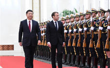 习近平同法国总统马克龙举行会谈