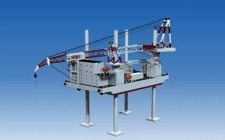 1200吨自升式风电安装船在振华海工集团海工平台举行龙骨安装仪式