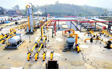 中石化涪陵氣田平橋南區產建項目東勝脫水站投產銷售