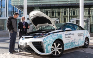 倫敦帝國學院獲得豐田Mirai燃料電池汽車支持氫動力研究