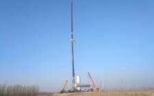 华能海兴50兆瓦风电场工程项目整体吊装完成