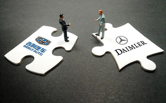 德國戴姆勒與中國吉利就電動汽車合作事宜展開探討