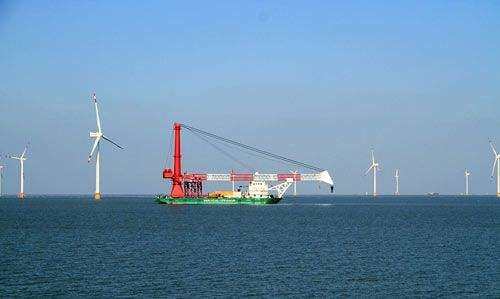江蘇海上風(fēng)電裝機(jī)容量占全國總裝機(jī)的84%