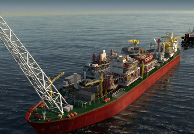 日本公司Modec為世界最大深水油田SNE設計和建造FPSO