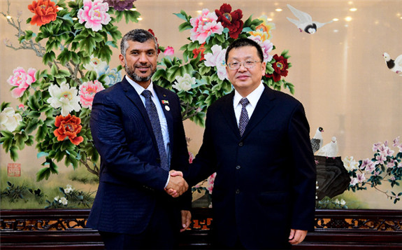 章建華會(huì)見(jiàn)阿布扎比酋長(zhǎng)國(guó)能源局局長(zhǎng)：深化光伏等可再生能源合作