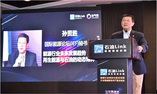 国际能源论坛秘书长孙贤胜：加强国际合作确保能源可持续使用