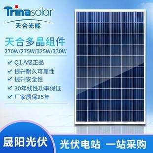 天合光能发布四大系列规模量产组件，最高功率达415瓦