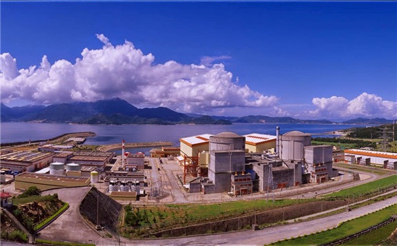 中廣核電力旗下的大亞灣核電榮獲“能力因子”第一名，連續11年奪冠