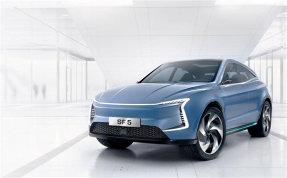 金康SF5搭载21700电池PK蔚来和特斯拉