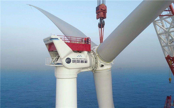 明陽智能預(yù)中標中廣核汕尾1400MW海上風(fēng)電項目 金額約86億元