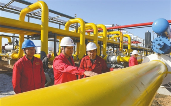 川氣東送管道成功實現海陸雙氣源