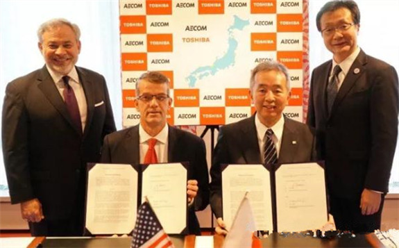 日本東芝和美國 AECOM達成退役合作協議