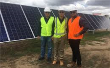 澳大利亞霍頓光伏項目完成全部光伏組件安裝