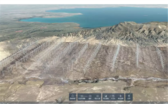 數字化三維風電場設計 在大基地規劃設計中 大顯身手