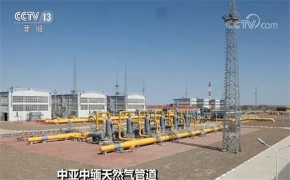 中亞中緬天然氣管道累計向國內輸氣3000億方