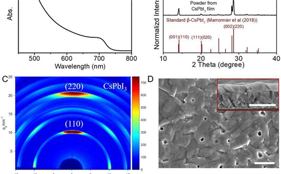 《科學》發表上海交通大學趙一新團隊CsPbI3全無機鈣鈦礦太陽能電池最新研究成果