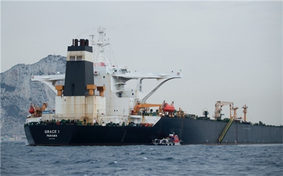 7月初被英國皇家海軍陸戰隊占領的伊朗油輪將于周四釋放