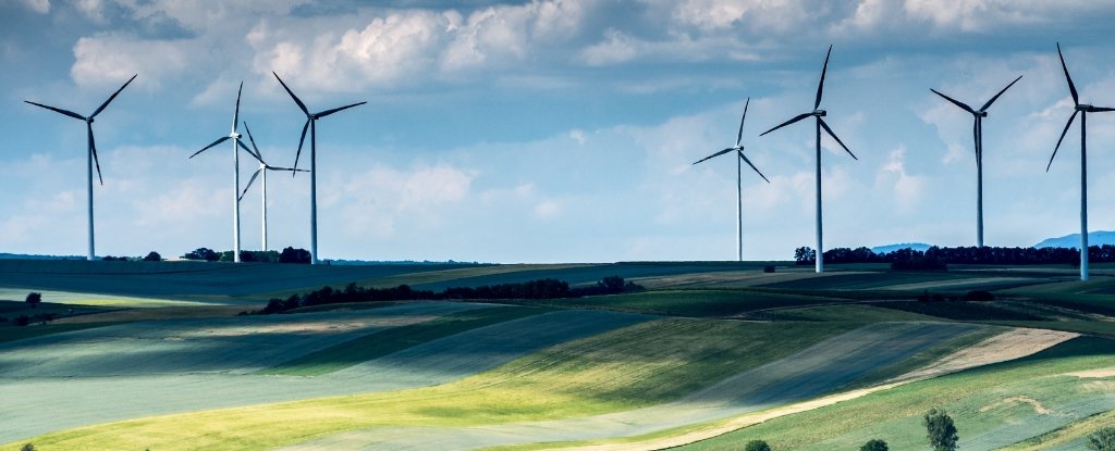 欧洲可以独自为陆上风电场供电整个世界