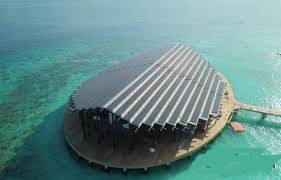马尔代夫太阳能度假酒店以其光伏屋顶而闻名