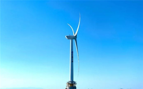 掃風面積可停下兩架空客A380 亞太地區最大海上風機“中國造”