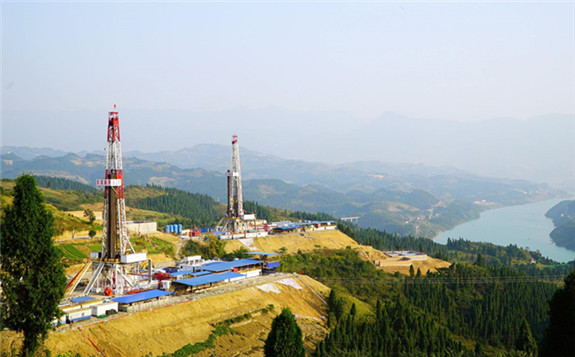 獻禮國慶 涪陵頁巖氣田兩口新井投產
