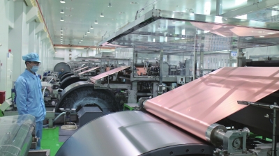 甘肅德福電解銅箔項目一期投產