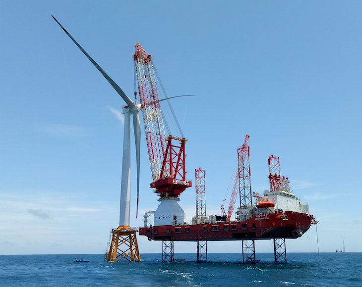 中广核新能源阳江南鹏岛海上风电项目
