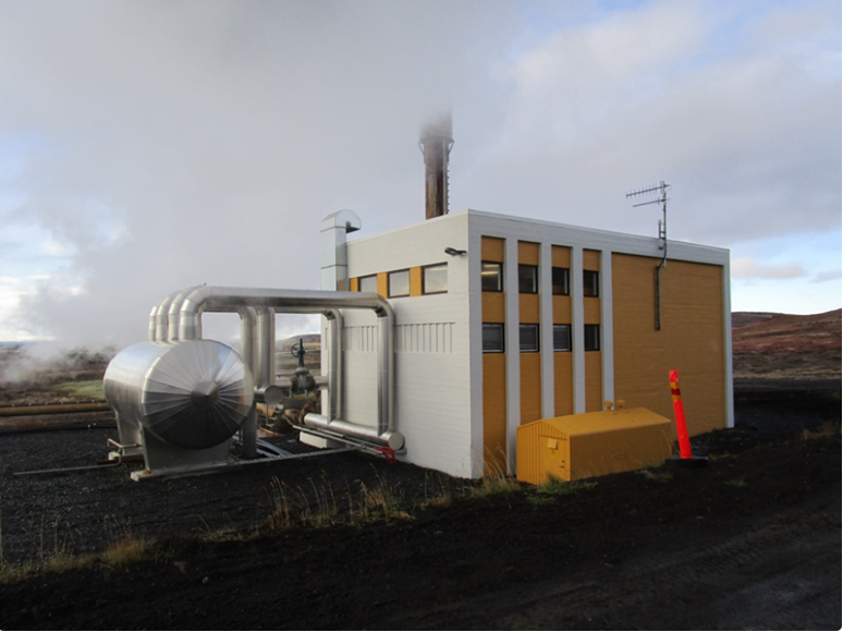 冰岛Bjarnarflag地热发电厂