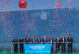 通用電氣海上風電機組總裝基地舉行開工儀式