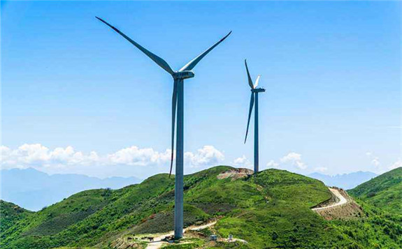 龙源电力辽宁鸡冠山风电项目完成全部风电机组基础浇筑