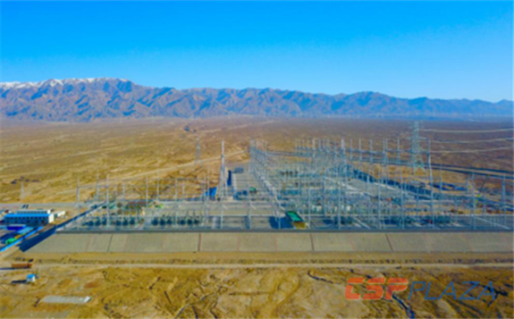 国网甘肃省电力公司新建750千伏甘州变电站即将投运