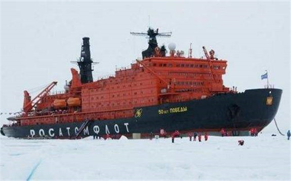 俄“北極”號核動力破冰船開始航行試驗