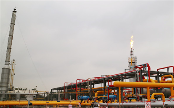 威榮頁巖氣田集氣總站投產