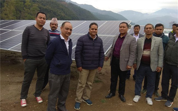 尼泊爾最大太陽能發電廠將于4月開始投入使用