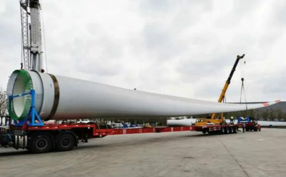 時代新材風電葉片首次出口哈薩克斯坦
