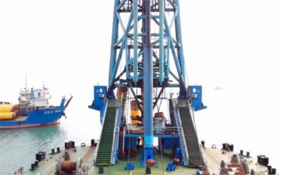 中交一航局：福建海上風電場項目S10號機位承臺澆注完成