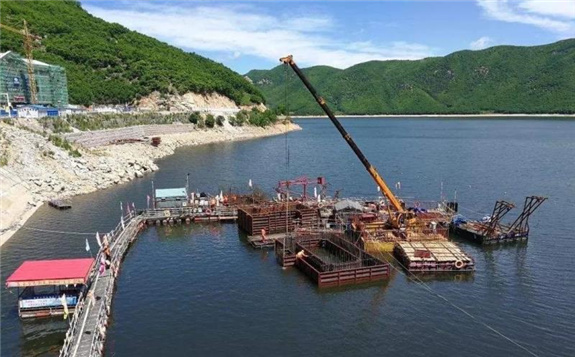 國內(nèi)首個抽水蓄能電站管路工廠化預(yù)制系統(tǒng)正式運行