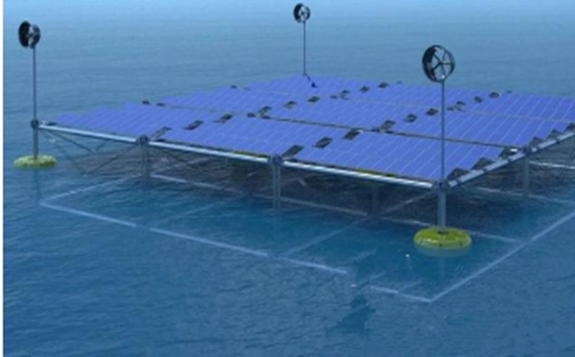 德国公司开发世界首个混合可再生能源浮动平台