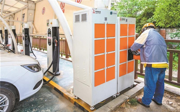 發力新基建 無錫首座完成升級的充換電一體站投運