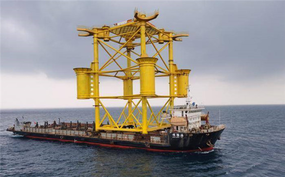 三峡新能源阳西沙扒1000MW海上风电项目开工