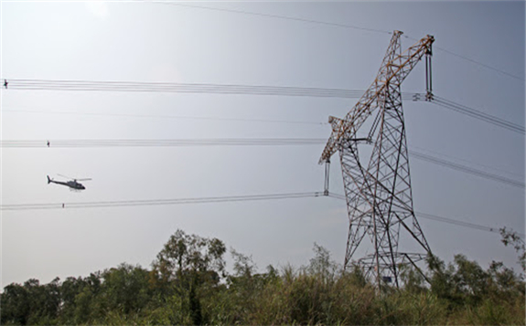 中国和蒙古国之间再添一条跨国供电线路