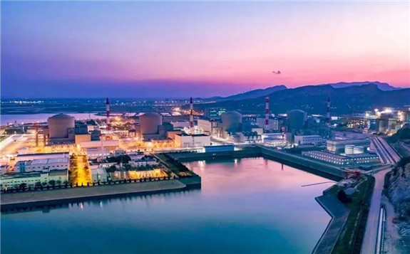 中核田灣核電5號機組首次裝料