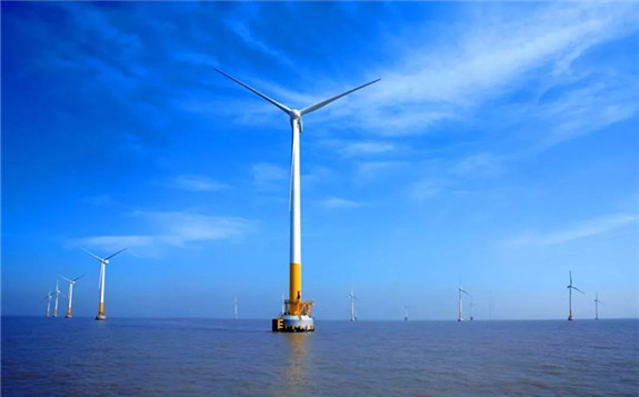 世界上首个半潜式浮动风发电场投产