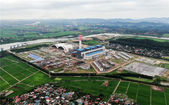 中國能建越南海陽燃煤電廠1號機組啟動整套試運行
