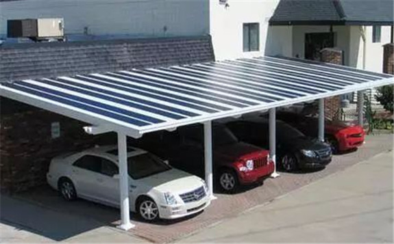 金华最大规模光伏车棚可实现年发电量近1000万千瓦时