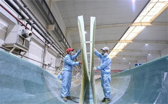 風電葉片越來越長 復合材料功不可沒